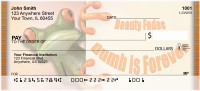 Dumb Is Forever Personal Checks | QBI-43