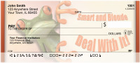 Smart And Blonde Personal Checks | QBI-50