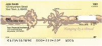 Hanging By A Thread Personal Checks | QBI-60