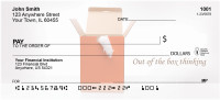 Just Thinking Outside The Box Personal Checks | QBJ-17