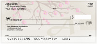 Cherry Blossom Serenity - A Monogram Checks | QBJ-59