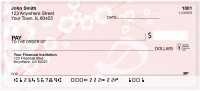 Cherry Blossom Serenity - D Monogram Checks | QBJ-62