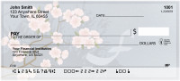 Cherry Blossom Serenity - F Monogram Checks | QBJ-64