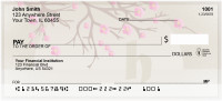 Cherry Blossom Serenity - H Monogram Checks | QBJ-66
