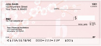 Cherry Blossom Serenity - H Monogram Checks | QBJ-66