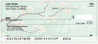 Cherry Blossom Serenity - L Monogram Checks | QBJ-70