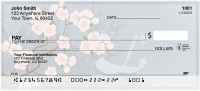 Cherry Blossom Serenity - L Monogram Checks | QBJ-70