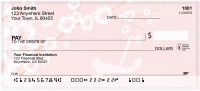 Cherry Blossom Serenity - L Monogram Checks | QBJ-70