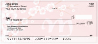Cherry Blossom Serenity - M Monogram Checks | QBJ-71