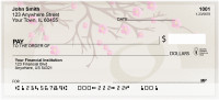 Cherry Blossom Serenity - O Monogram Checks | QBJ-73