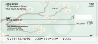 Cherry Blossom Serenity - O Monogram Checks | QBJ-73