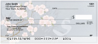 Cherry Blossom Serenity - S Monogram Checks | QBJ-77