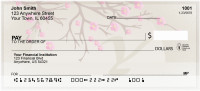 Cherry Blossom Serenity - Y Monogram Checks | QBJ-83