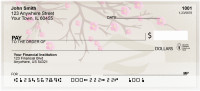 Cherry Blossom Serenity - Z Monogram Checks | QBJ-84