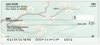Cherry Blossom Serenity - Z Monogram Checks | QBJ-84