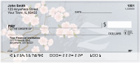 Cherry Blossom Serenity - Z Monogram Checks | QBJ-84