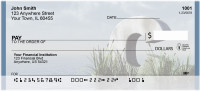 Letter C In The Sea Personal Checks | QBK-40