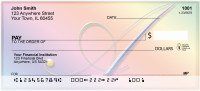 Rainbow Art Monogram - A Personal Checks | QBL-08