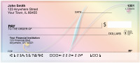 Rainbow Art Monogram - N Personal Checks | QBL-21