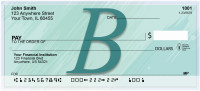 Restoration Monograms - B Personal Checks | QBL-35