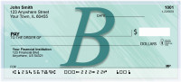 Restoration Monograms - B Personal Checks | QBL-35