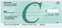 Restoration Monograms - C Personal Checks | QBL-36