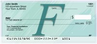 Restoration Monograms - F Personal Checks | QBL-39