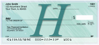 Restoration Monograms - H Personal Checks | QBL-41