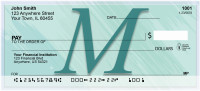 Restoration Monograms - M Personal Checks | QBL-46