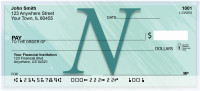 Restoration Monograms - N Personal Checks | QBL-47