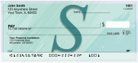 Restoration Monograms - S Personal Checks | QBL-52