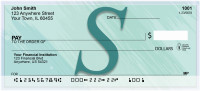 Restoration Monograms - S Personal Checks | QBL-52