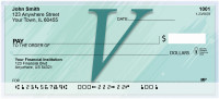 Restoration Monograms - V Personal Checks | QBL-55