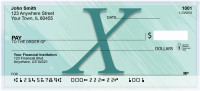 Restoration Monograms - X Personal Checks | QBL-57