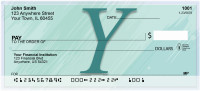 Restoration Monograms - Y Personal Checks | QBL-58
