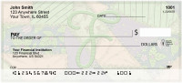 Shabby Chic Monograms - F Personal Checks | QBL-65