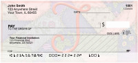 Shabby Chic Monograms - J Personal Checks | QBL-69