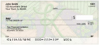 Shabby Chic Monograms - K Personal Checks | QBL-70