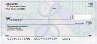 Shabby Chic Monograms - L Personal Checks | QBL-71