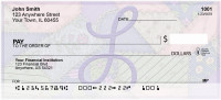 Shabby Chic Monograms - L Personal Checks | QBL-71