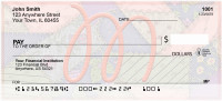Shabby Chic Monograms - M Personal Checks | QBL-72