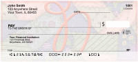 Shabby Chic Monograms - N Personal Checks | QBL-73