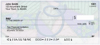 Shabby Chic Monograms - O Personal Checks | QBL-74