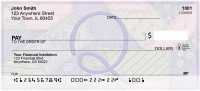 Shabby Chic Monograms - Q Personal Checks | QBL-76