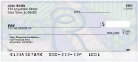 Shabby Chic Monograms - R Personal Checks | QBL-77
