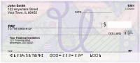 Shabby Chic Monograms - U Personal Checks | QBL-80