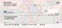 Shabby Chic Monograms - V Personal Checks | QBL-81