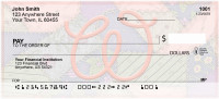 Shabby Chic Monograms - W Personal Checks | QBL-82