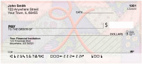 Shabby Chic Monograms - X Personal Checks | QBL-83