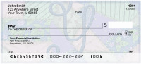 Shabby Chic Monograms - Y Personal Checks | QBL-84
